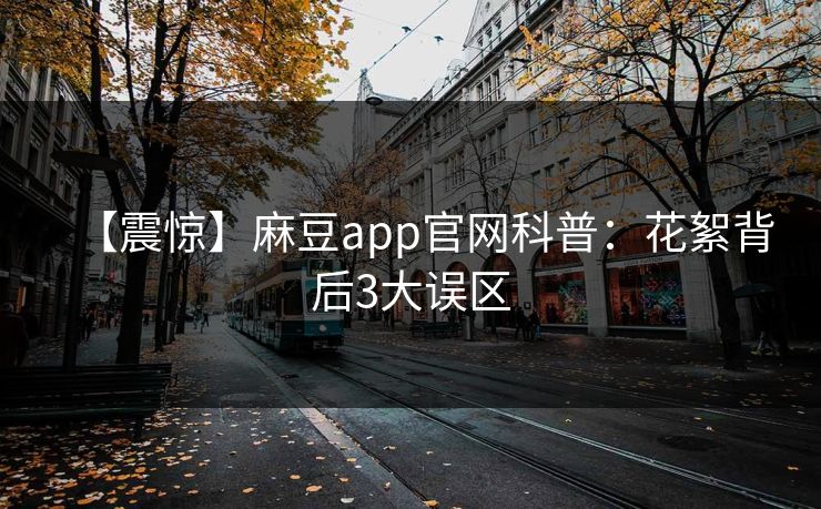 【震惊】麻豆app官网科普：花絮背后3大误区